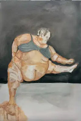 İsimsiz - 2024 - Tuval üzerine yağlı boya, 50 cm x 70 cm