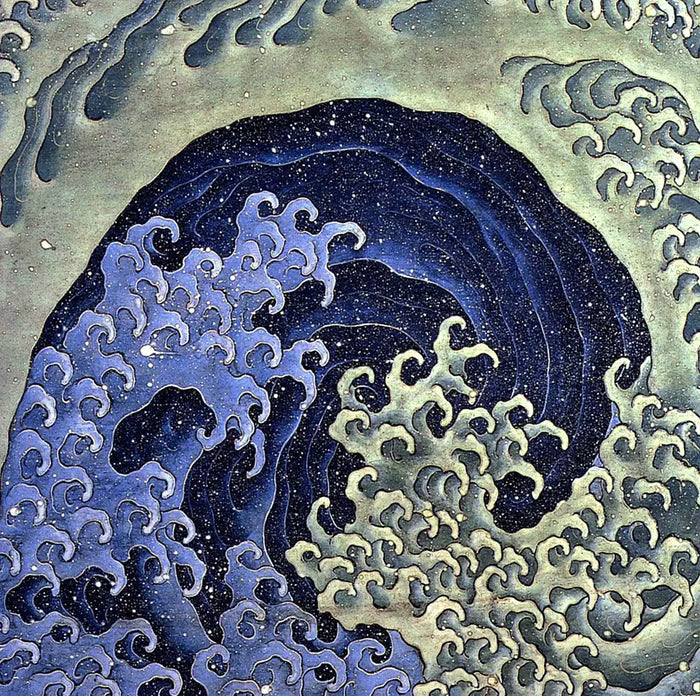 Feminine Wave - 1845 - 118 x 118,5 cm, Tablo; Kaynak:Vikipedi