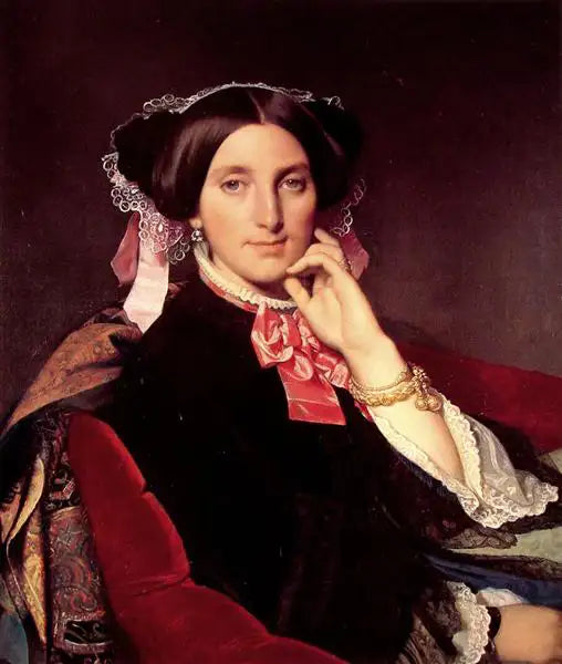 Madame Gonse - 1852 - 62 x 73 cm, Tuval üzerine yağlı boya