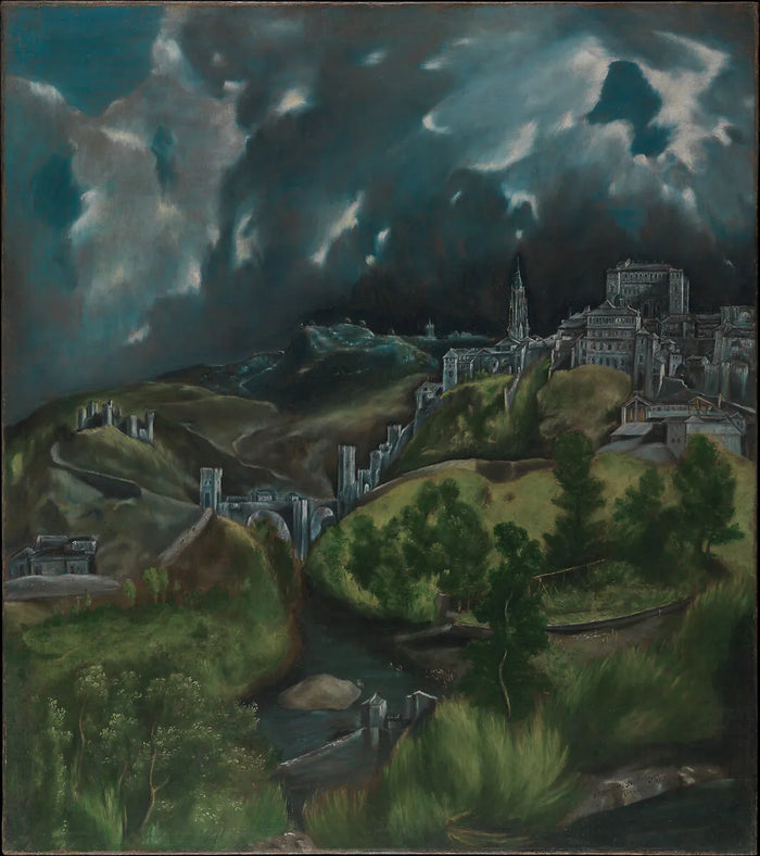 Toledo manzarası | 1599-1600