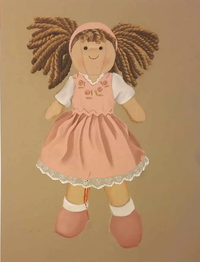 Lahana Bebek - 2023 - Kağıt üzeri soft pastel, 40 x 60 cm