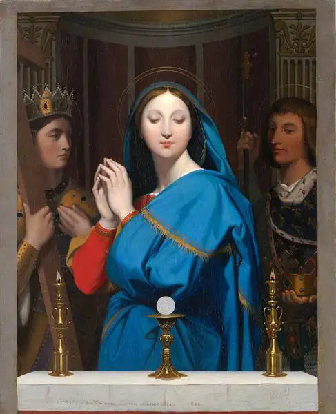 The Virgin of the Host - 1866 - 67 x 78 cm, Tuval üzerine yağlı boya