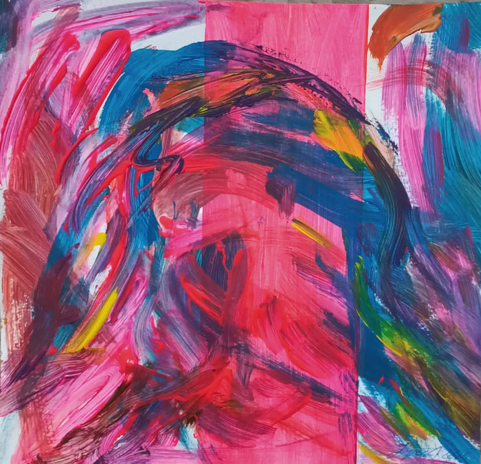 İsimsiz (Untitled) - 2025 - 50 x 60 cm, Tuval Üzerine Akrilik Boya