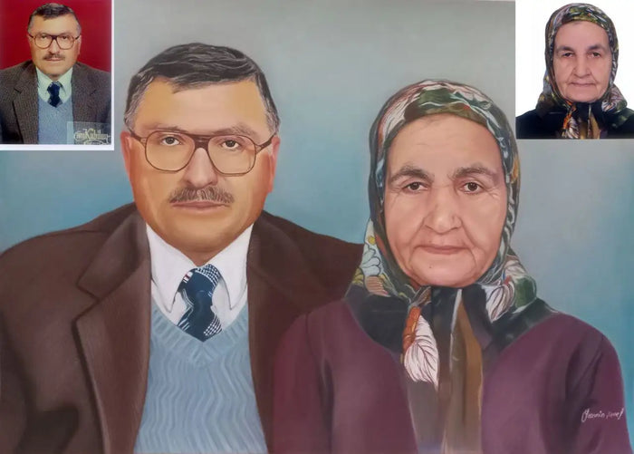 Soft Pastel, Karakalem -  - 