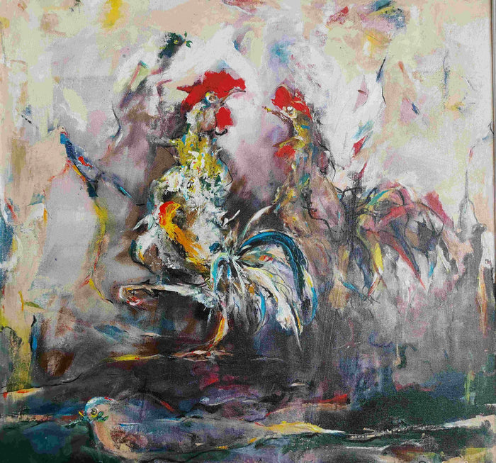 İsimsiz (Untitled) - 2011 - 60 x 70 cm, Tuval Üzerine Akrilik Boya