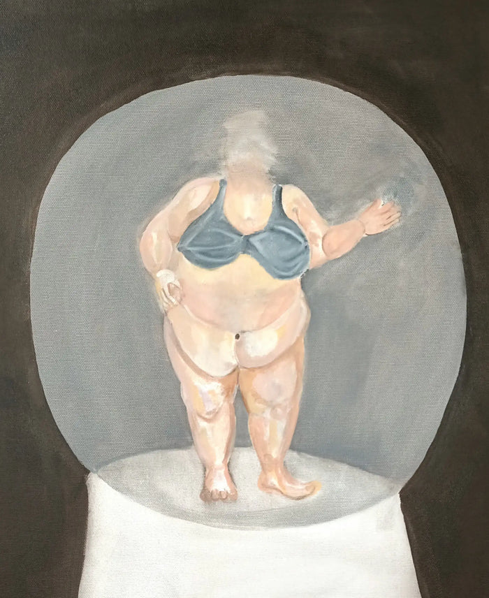 İsimsiz - 2023 - Tuval üzerine yağlı boya, 50 cm x 70 cm