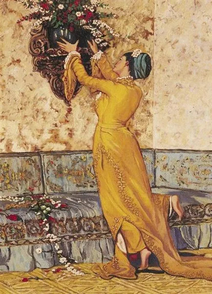 Vazo Yerleştiren Kız | 1880