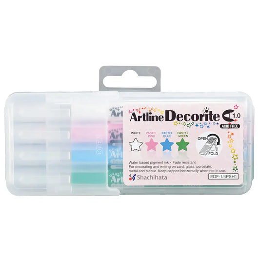 Artline Decorite Coloring Marker Boyama Kalemi 4'lü Set No:1