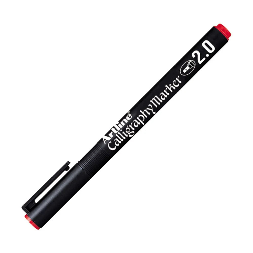 Artline Supreme Calligraphy Pen 2.0 Kaligrafi Kalemi 2.0mm Kırmızı