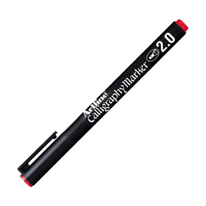 Artline Supreme Calligraphy Pen 2.0 Kaligrafi Kalemi 2.0mm Kırmızı