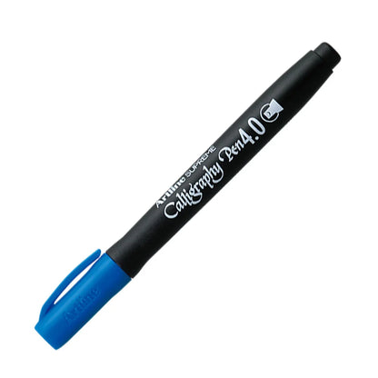Artline Supreme Calligraphy Pen 4.0 Kaligrafi Kalemi 4.0mm Mavi