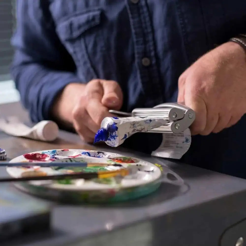 Big Squeeze Metal Tüp Sıkma Aleti Gümüş