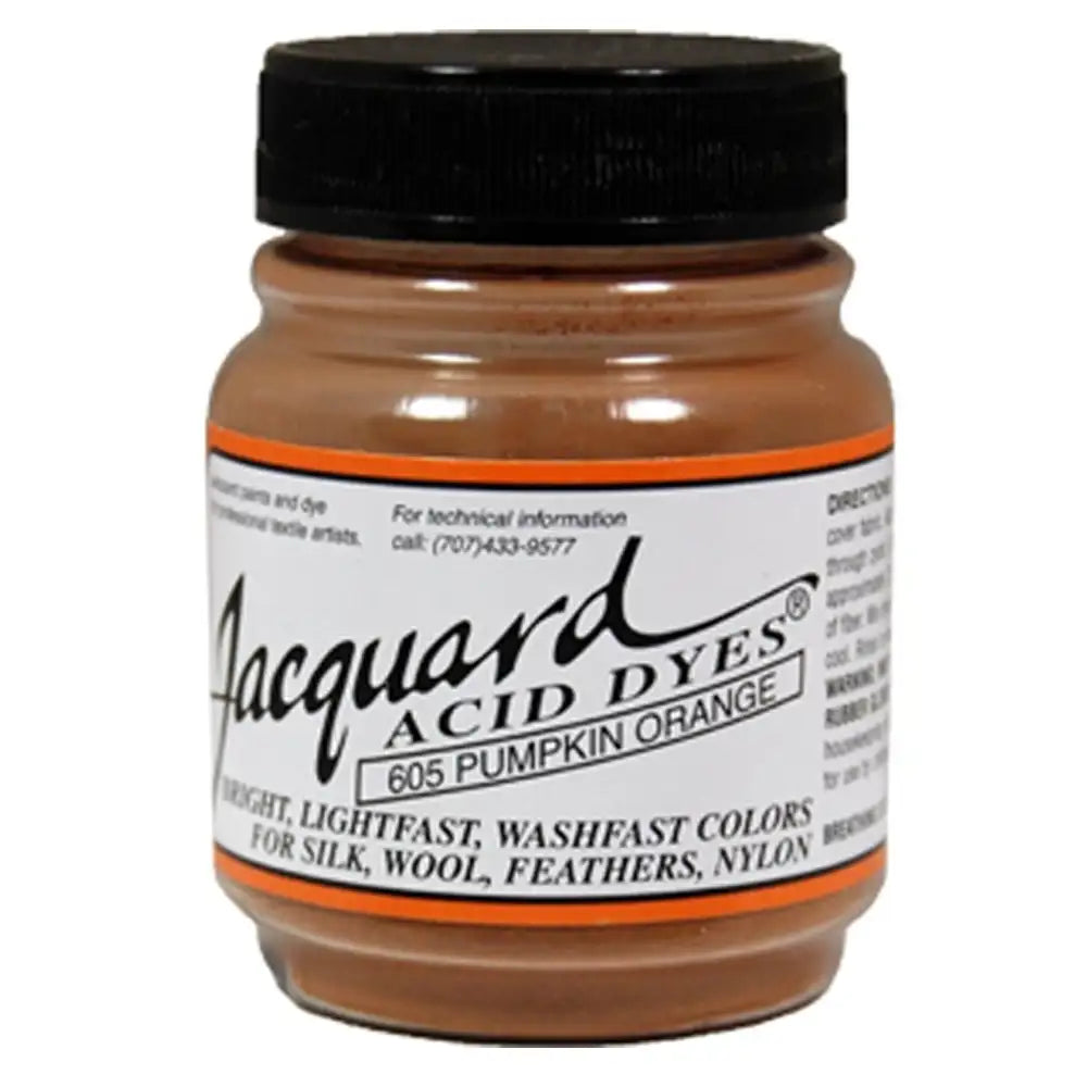 Jacquard Acid Dye 14gr Pumpkin Orange