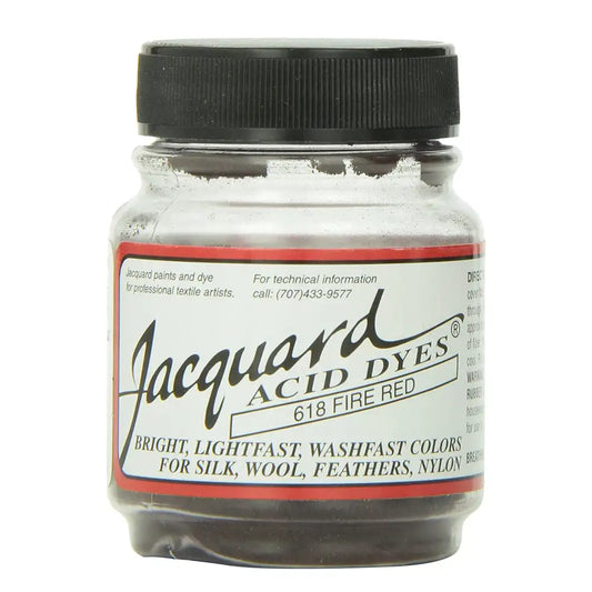 Jacquard Acid Dye 14gr Fire Red