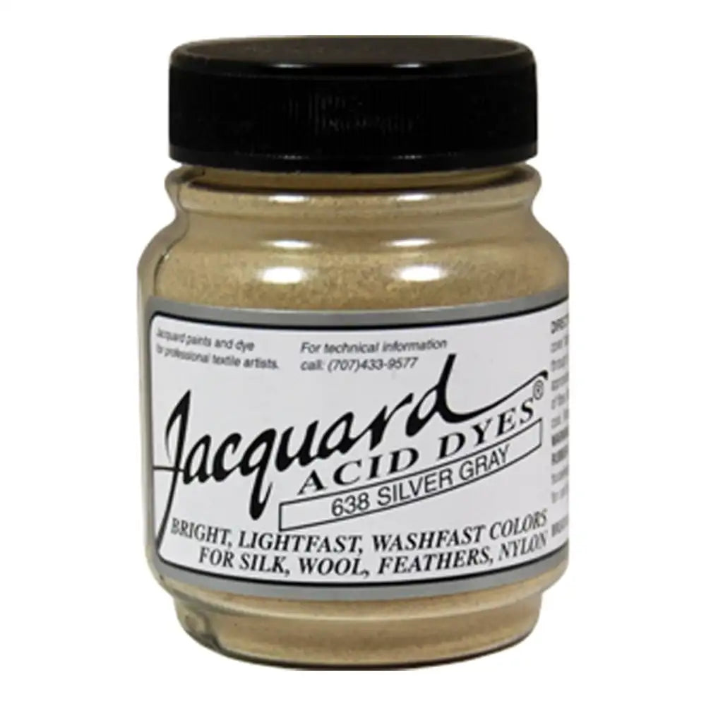Jacquard Acid Dye 14gr Silver Grey