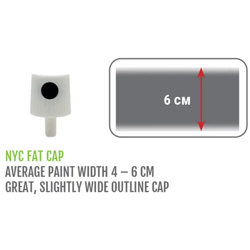 Montana Newyork Fat Sprey Başlığı (Püskürtme Genlişliği: 4.0-6.0cm)