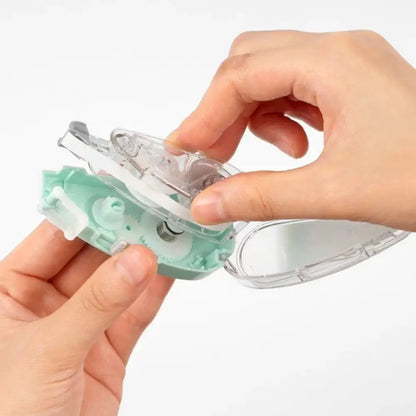 Tombow MONO Air 5 Doldurulabilen Şerit Silici 5mmx10m Pastel Yeşil