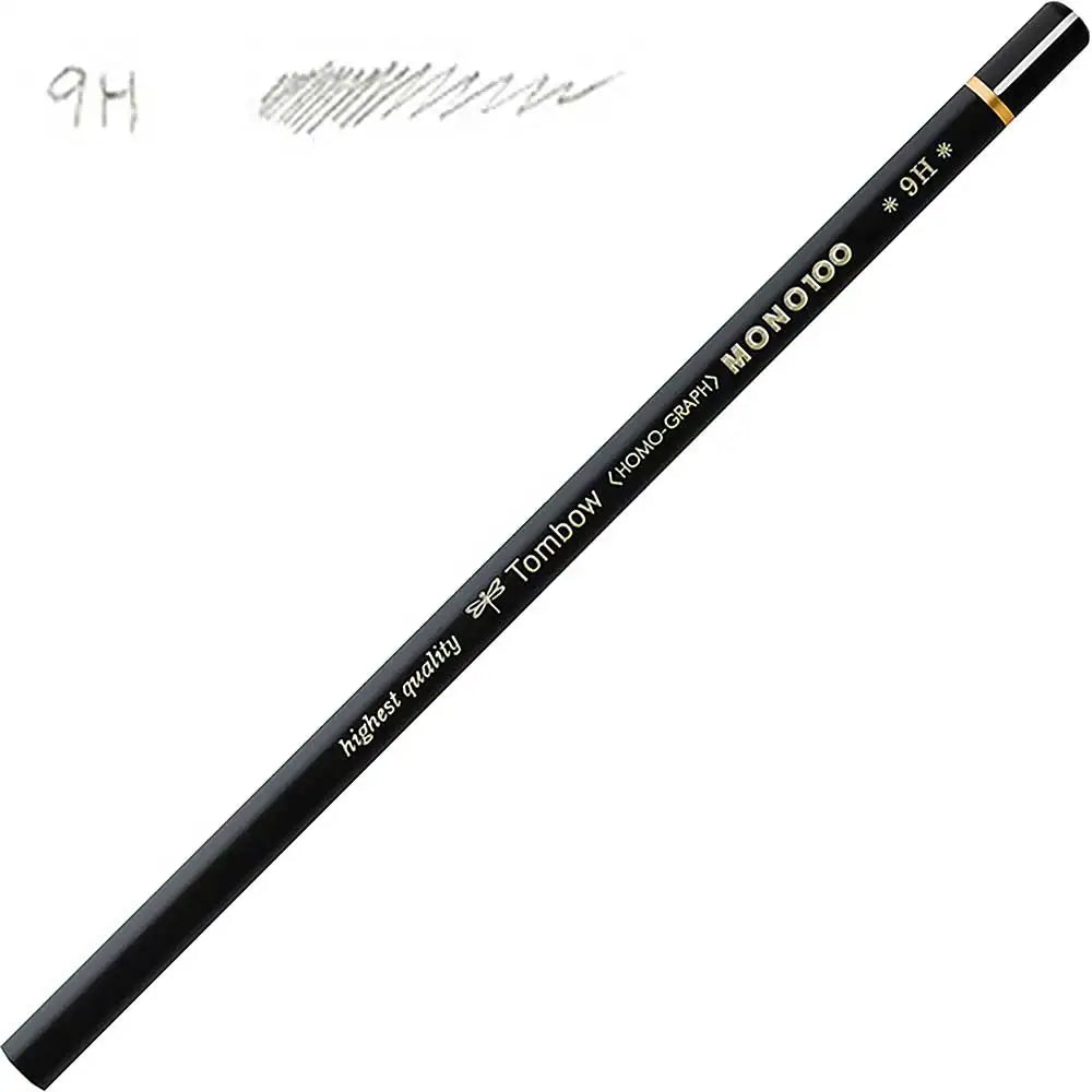 Tombow MONO-100 Dereceli Kurşun Kalem 9H