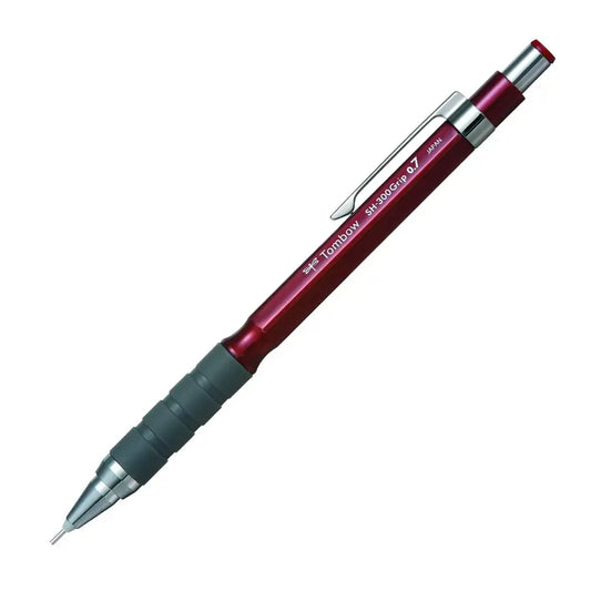 Tombow SH-300 Grip Mekanik Kurşun Kalem 0.7mm Bordo