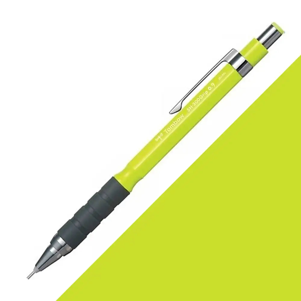 Tombow SH-300 Grip Neon Mekanik Kurşun Kalem 0.9mm Neon Sarı