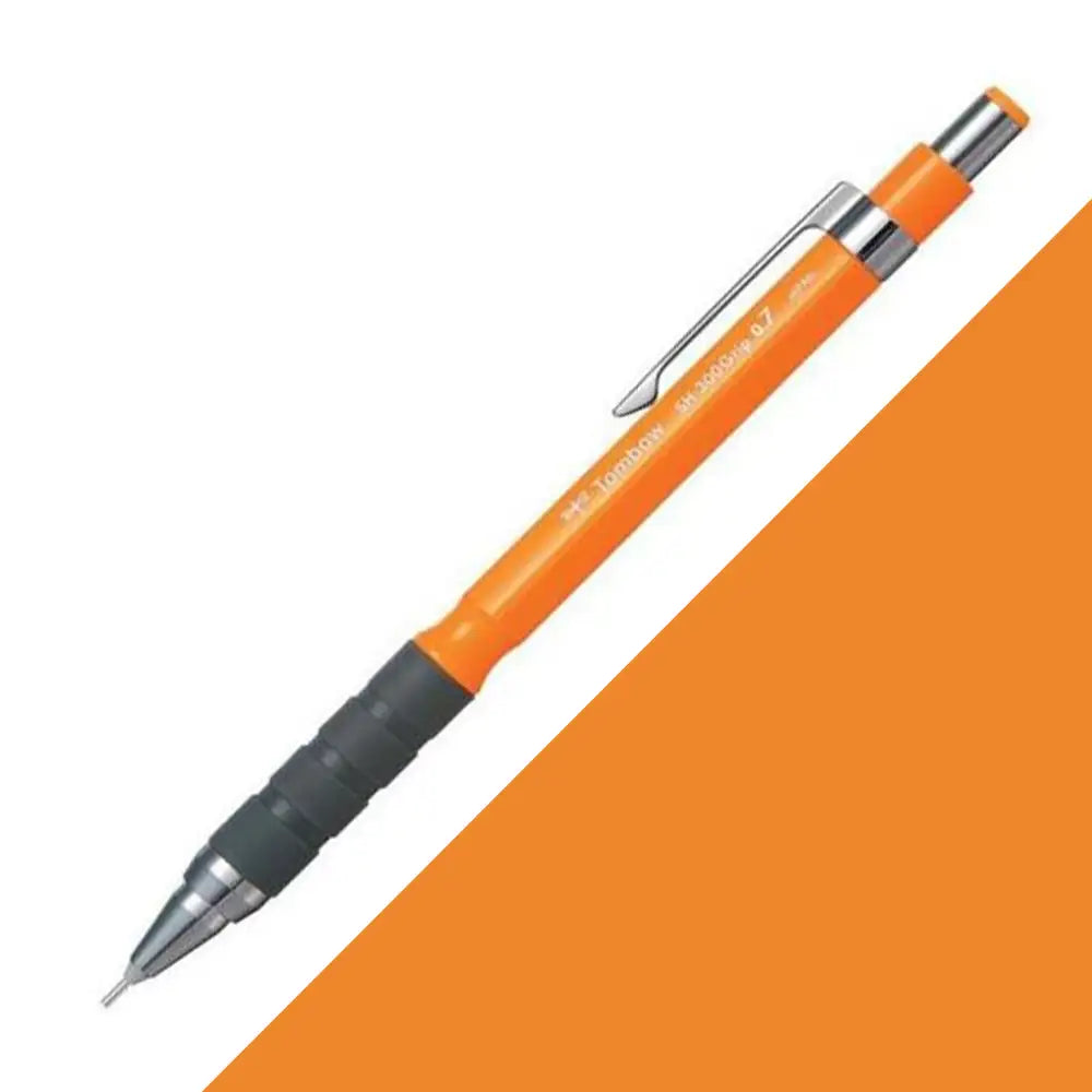Tombow SH-300 Grip Neon Mekanik Kurşun Kalem 0.7mm Neon Turuncu