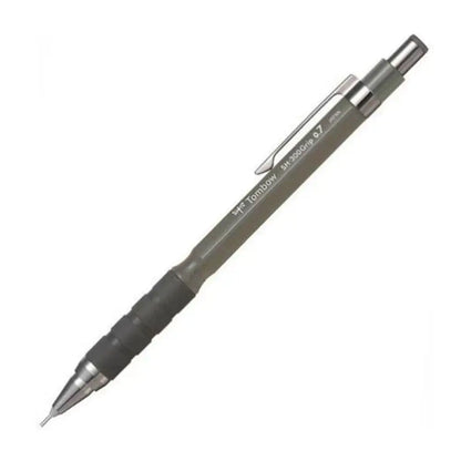 Tombow SH-300 Grip Metalik Mekanik Kurşun Kalem 0.7mm Gümüş