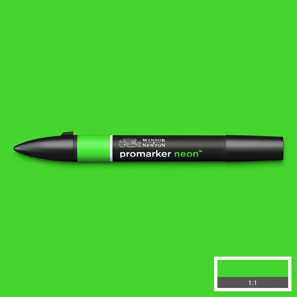 Winsor & Newton Promarker Neon Glowing Green 408