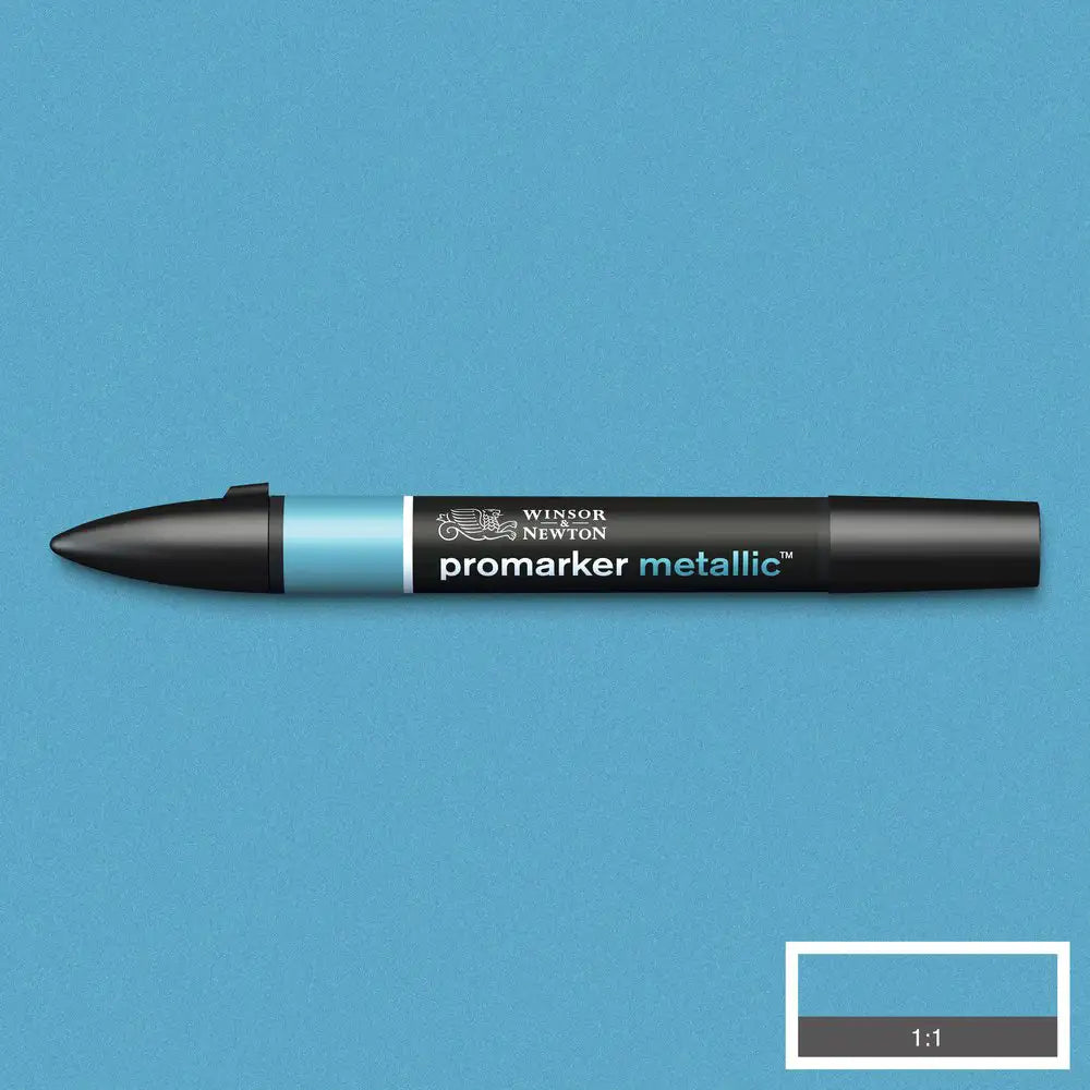 Winsor & Newton Promarker Metallic Blue 695