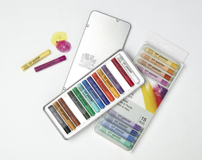 Winsor & Newton Yağlı Pastel Seti (15 Renk)