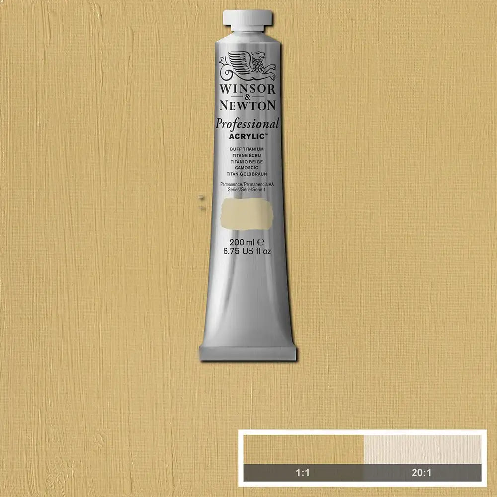 Winsor & Newton Professional Acrylic 200ml Buff Titanium 060 S.1