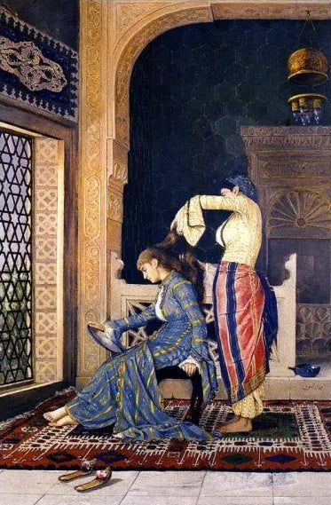 Saçları Taratılan Kadın | 1880