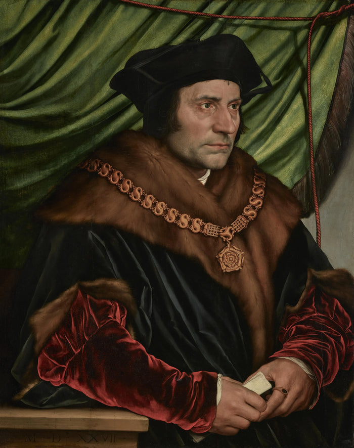 Thomas Cromwell / Thomas Cromwell Portresi<br>
yağlı boya<br>yak. 61 × 76 cm<br>
yak. 1532–1533