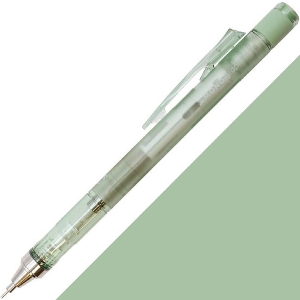 Tombow MONO Graph Dusty Mekanik Kurşun Kalem 0.5mm Olive Green (Blisterli)