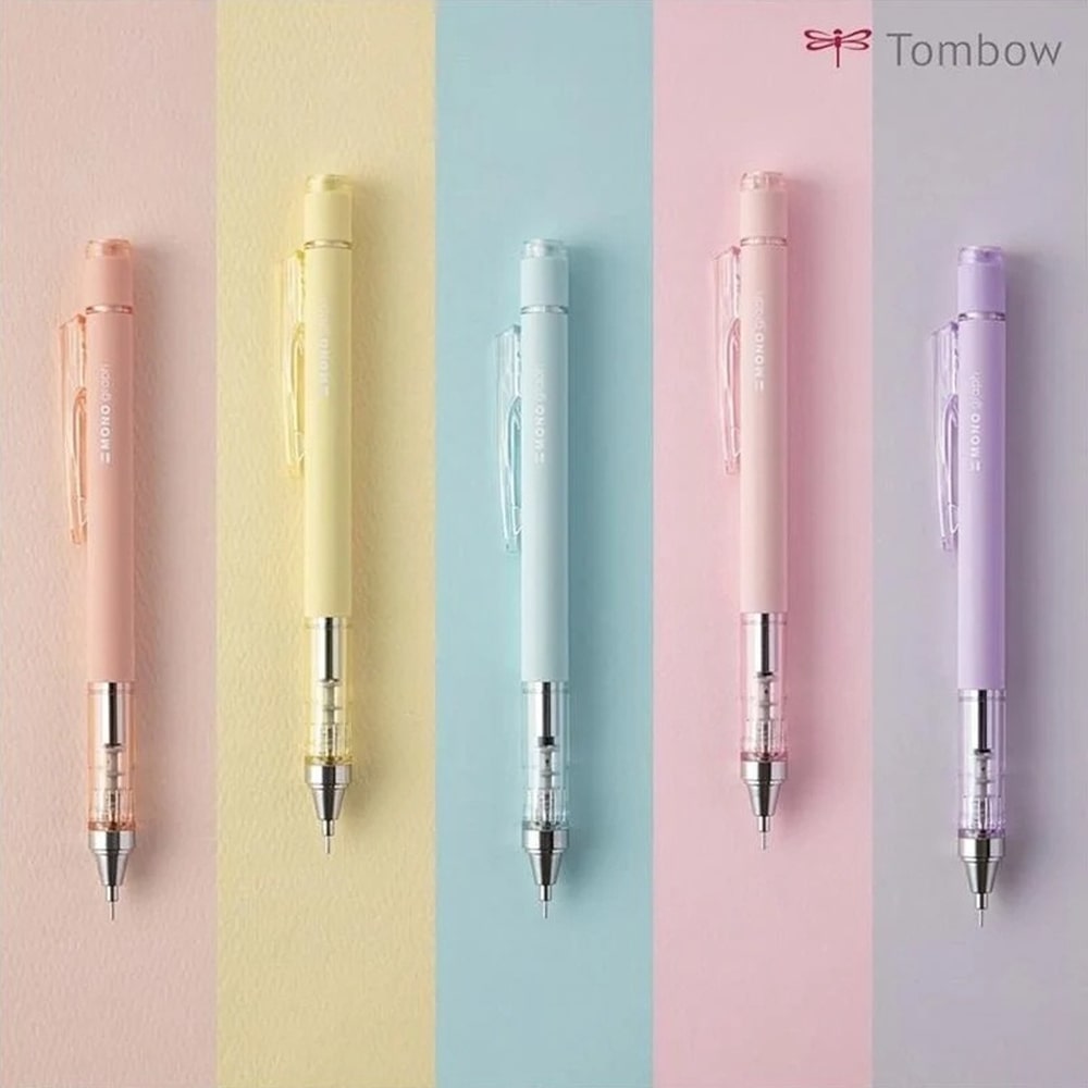 Tombow MONO Graph Faded Mekanik Kurşun Kalem 0.5mm Buz Yeşili (Blisterli)