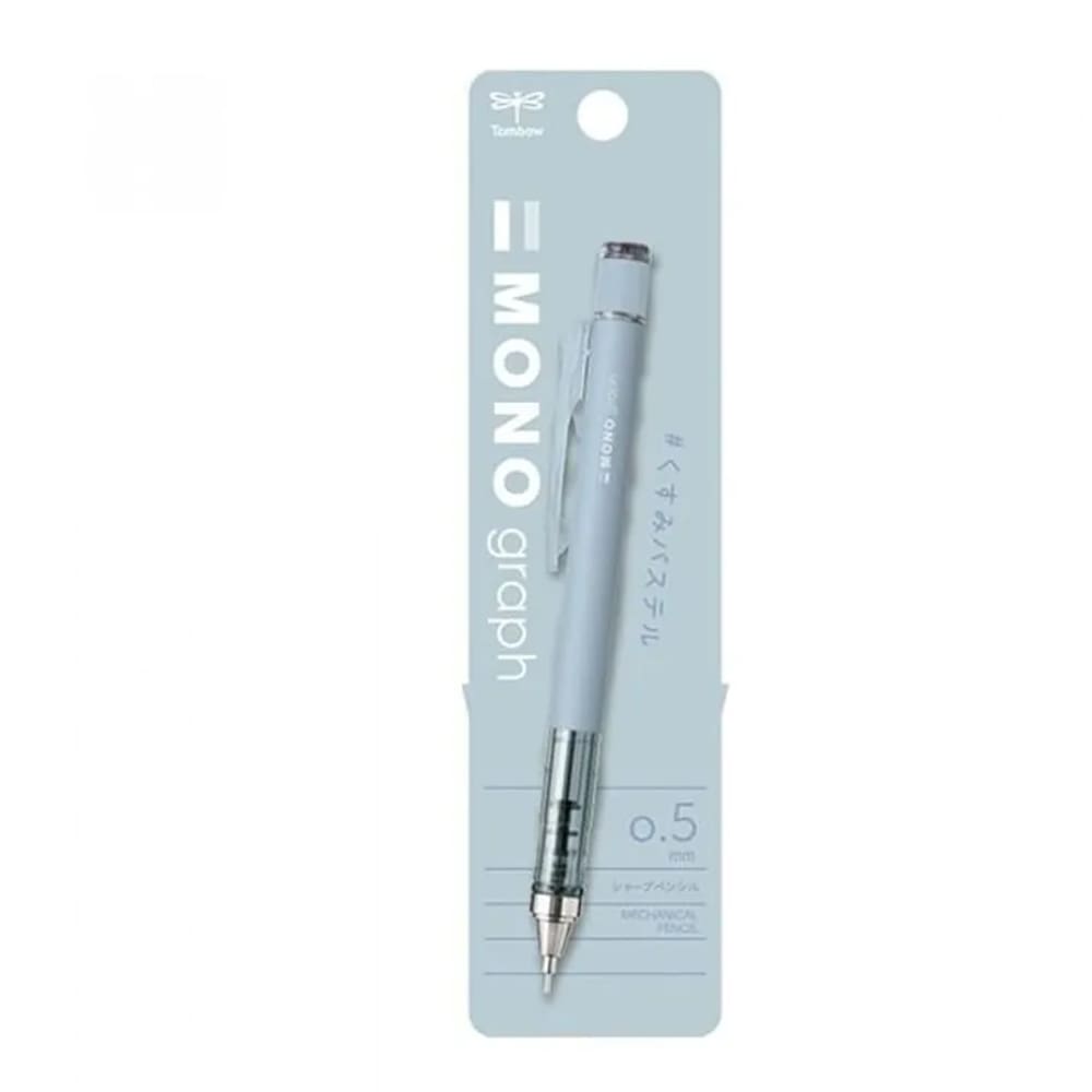 Tombow MONO Graph Faded Mekanik Kurşun Kalem 0.5mm Buz Yeşili (Blisterli)