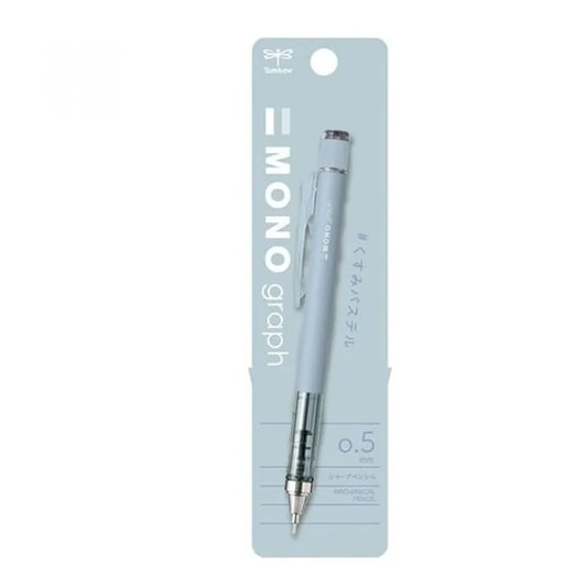 Tombow MONO Graph Faded Mekanik Kurşun Kalem 0.5mm Buz Yeşili (Blisterli)