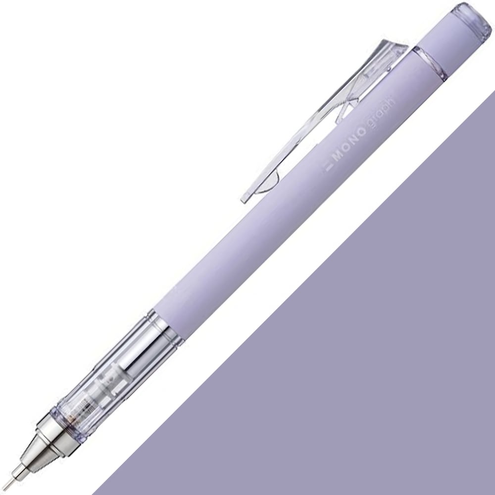 Tombow MONO Graph Faded Mekanik Kurşun Kalem 0.5mm Lavanta (Blisterli)