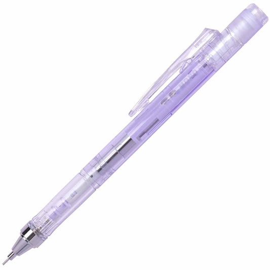 Tombow MONO Graph Mekanik Kurşun Kalem 0.5mm Şeffaf Mor (Blisterli)
