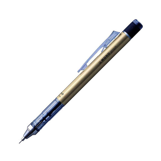 Tombow MONO Graph Metal Mekanik Kurşun Kalem 0.7mm Altın