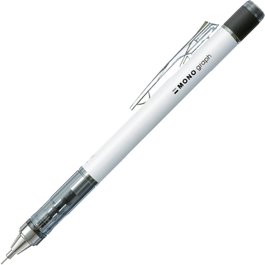 Tombow MONO Graph Neon Mekanik Kurşun Kalem 0.5mm Beyaz (Blisterli)