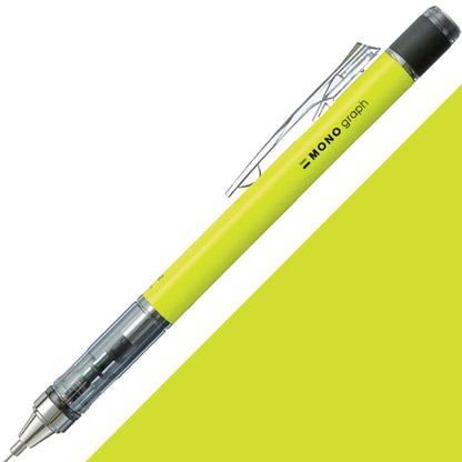 Tombow MONO Graph Neon Mekanik Kurşun Kalem 0.5mm Neon Sarı (Blisterli)