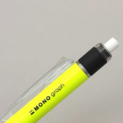 Tombow MONO Graph Neon Mekanik Kurşun Kalem 0.5mm Neon Sarı (Blisterli)