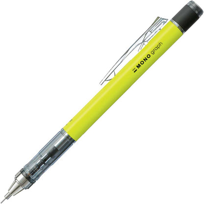 Tombow MONO Graph Neon Mekanik Kurşun Kalem 0.5mm Neon Sarı (Blisterli)