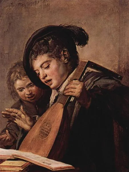 Şarkı Söyleyen İki Çocuk | 1625